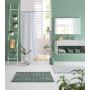 Kleine Wolke Alhambra dywanik łazienkowy 100x60 cm poliester zielony 9174685360 zdj.2