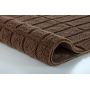 Kleine Wolke Tiles dywanik łazienkowy 60x60 cm bawełna brązowy 9176342135 zdj.2