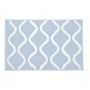 Kleine Wolke Piana dywanik łazienkowy 90x60 cm prostokątny niebieski 9180746519 zdj.1