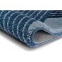 Kleine Wolke Cross dywanik łazienkowy 70x120 cm poliester niebieski 9181783225 zdj.5