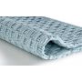 Kleine Wolke Matino dywanik łazienkowy 120x70 cm prostokątny niebieski opal nić szenilowa 9193649225 zdj.2