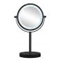 Kleine Wolke LED Mirror lusterko kosmetyczne z oświetleniem czarny mat 5887926886 zdj.3