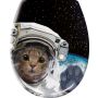 Kleine Wolke Cosmo Cat deska sedesowa uniwersalna wolnoopadająca kot w kosmosie 1855148075 zdj.1