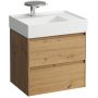 Laufen Lani szafka 58,5x45x51,5 cm podumywalkowa wisząca dąb H4039321122671 zdj.1