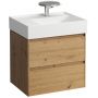 Laufen Lani szafka 58,5x45x51,5 cm podumywalkowa wisząca dąb H4039421122671 zdj.1