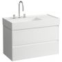 Laufen Lani szafka 88x45x51,5 cm podumywalkowa wisząca biała H4039521122601 zdj.1