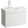 Laufen Lani szafka 88x45x51,5 cm podumywalkowa wisząca biała H4039521122611 zdj.1