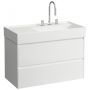Laufen Lani szafka 88x45x51,5 cm podumywalkowa wisząca biała H4039621122601 zdj.1