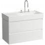 Laufen Lani szafka 88x45x51,5 cm podumywalkowa wisząca biała H4039621122611 zdj.1