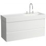 Laufen Lani szafka 118x45x51,5 cm podumywalkowa wisząca biała H4039821122601 zdj.1