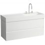 Laufen Lani szafka 118x45x51,5 cm podumywalkowa wisząca biała H4039821122611 zdj.1