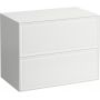 Laufen The New Classic szafka 80 cm podumywalkowa wisząca z blatem biały połysk H4060160856311 zdj.1