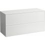 Laufen The New Classic szafka 117,5 cm podumywalkowa wisząca z blatem biały mat H4060260851701 zdj.1