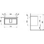 Laufen Base 2.0 szafka 72x40x51,5 cm podumywalkowa wisząca dąb H4114021082671 zdj.2