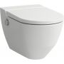 Laufen Navia miska WC wisząca myjąca z deską wolnoopadającą biała H8206014000001 zdj.1