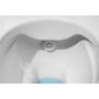 Laufen Navia miska WC wisząca myjąca z deską wolnoopadającą biała H8206014000001 zdj.6