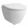 Laufen Pro X miska WC wisząca bez kołnierza ze spłukiwaniem wirowym biały połysk H8208630000001 zdj.1