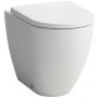 Laufen Pro X miska WC stojąca bez kołnierza ze spłukiwaniem wirowym biały połysk H8238610000001 zdj.1