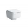 Zestaw Laufen Pro S miska WC z deską wolnoopadającą i stelaż podtynkowy Lis z przyciskiem spłukującym chrom (H8209620000001, H8919610000001, H8946600000001, H8956610040001) zdj.9