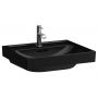 Laufen Meda umywalka 55x46 cm prostokątna ścienna-meblowa czarny mat H8101127161041 zdj.1
