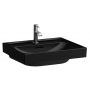 Laufen Meda umywalka 55x46 cm prostokątna ścienna-meblowa czarny mat H8101127161091 zdj.1