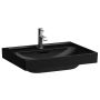 Laufen Meda umywalka 60x46 cm prostokątna ścienna-meblowa czarny mat H8101137161091 zdj.1