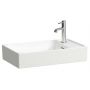Laufen Meda umywalka 60x35 cm prostokątna nablatowa biała H8121134001061 zdj.1
