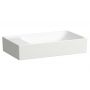 Laufen Meda umywalka 60x35 cm prostokątna nablatowa biała H8121134001121 zdj.1