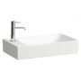Laufen Meda umywalka 60x35 cm prostokątna nablatowa biała H8121134001131 zdj.1