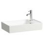 Laufen Meda umywalka 60x35 cm prostokątna nablatowa biała H8121134001141 zdj.1