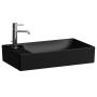 Laufen Meda umywalka 60x35 cm prostokątna nablatowa czarny mat H8121137161051 zdj.1