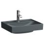 Laufen Meda umywalka 45x35 cm prostokątna ścienna grafit mat H8161117581041 zdj.1