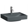 Laufen Meda umywalka 45x35 cm prostokątna ścienna grafit mat H8161117581091 zdj.1