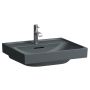 Laufen Meda umywalka 55x46 cm prostokątna ścienna grafit mat H8161127581041 zdj.1