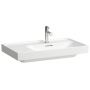 Laufen Meda umywalka 80x46 cm prostokątna ścienna-meblowa biała H8171157571041 zdj.1