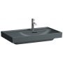 Laufen Meda umywalka 80x46 cm prostokątna ścienna-meblowa grafit mat H8171157581041 zdj.1