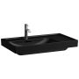 Laufen Meda umywalka 80x46 cm prostokątna ścienna-meblowa czarny mat H8171167161091 zdj.1