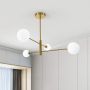 Light Prestige Dorado lampa podsufitowa 4x40 W biała-złota LP-002/4P zdj.6