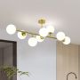 Light Prestige Dorado lampa podsufitowa 8x40W biała-złota LP-002/8P zdj.8
