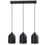 Light Prestige Nilo lampa wisząca 3x8 W czarna LP-0110/3LBK zdj.1