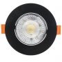 Light Prestige Plus lampa do zabudowy 1x7 W czarna LP1506/1RSBK zdj.1