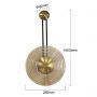Light Prestige Bell kinkiet 1x8 W bursztynowy LP-1702/1W AM zdj.2