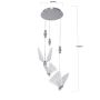 Light Prestige Mariposa lampa wisząca 3x24 W chrom LP17153PCH zdj.2