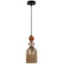 Light Prestige Tropea lampa wisząca 1x15 W bursztynowa LP-2004/1PMAM zdj.1