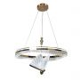 Light Prestige Marissa lampa wisząca 2x33 W złota LP-2515/1P Cristal GD zdj.1