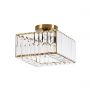 Light Prestige Vetro lampa podsufitowa 1x15 W złota LP-2910/1C GD square zdj.1
