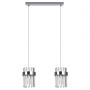 Light Prestige Vetro lampa wisząca 2x10 W chrom LP-2910/2L CH zdj.1