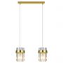 Light Prestige Vetro lampa wisząca 2x10 W złota LP-2910/2L GD zdj.3