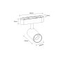 Light Prestige Magnetic Slim lampa magnetyczna 1x10 W czarny LP606MAGSLIM10WCCTBK zdj.2