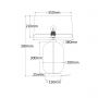 Light Prestige Amur lampa stołowa 1x15 W przydymiona LP-919/1T smoked zdj.2